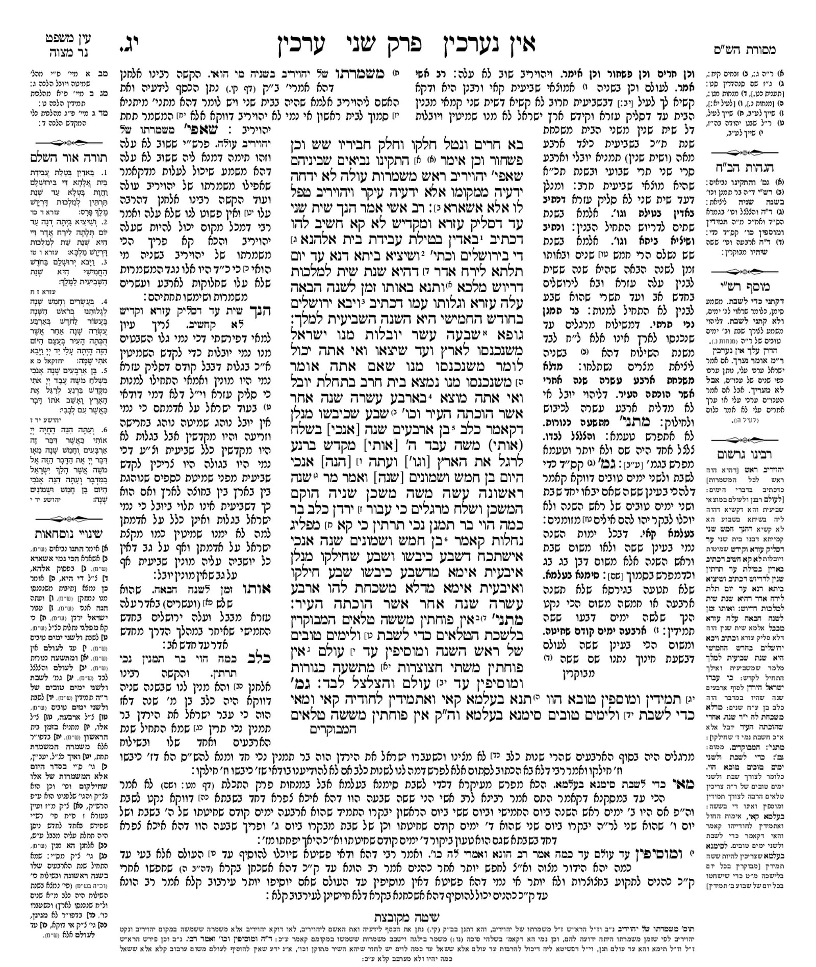 Preview of עמוד א · Amud Aleph