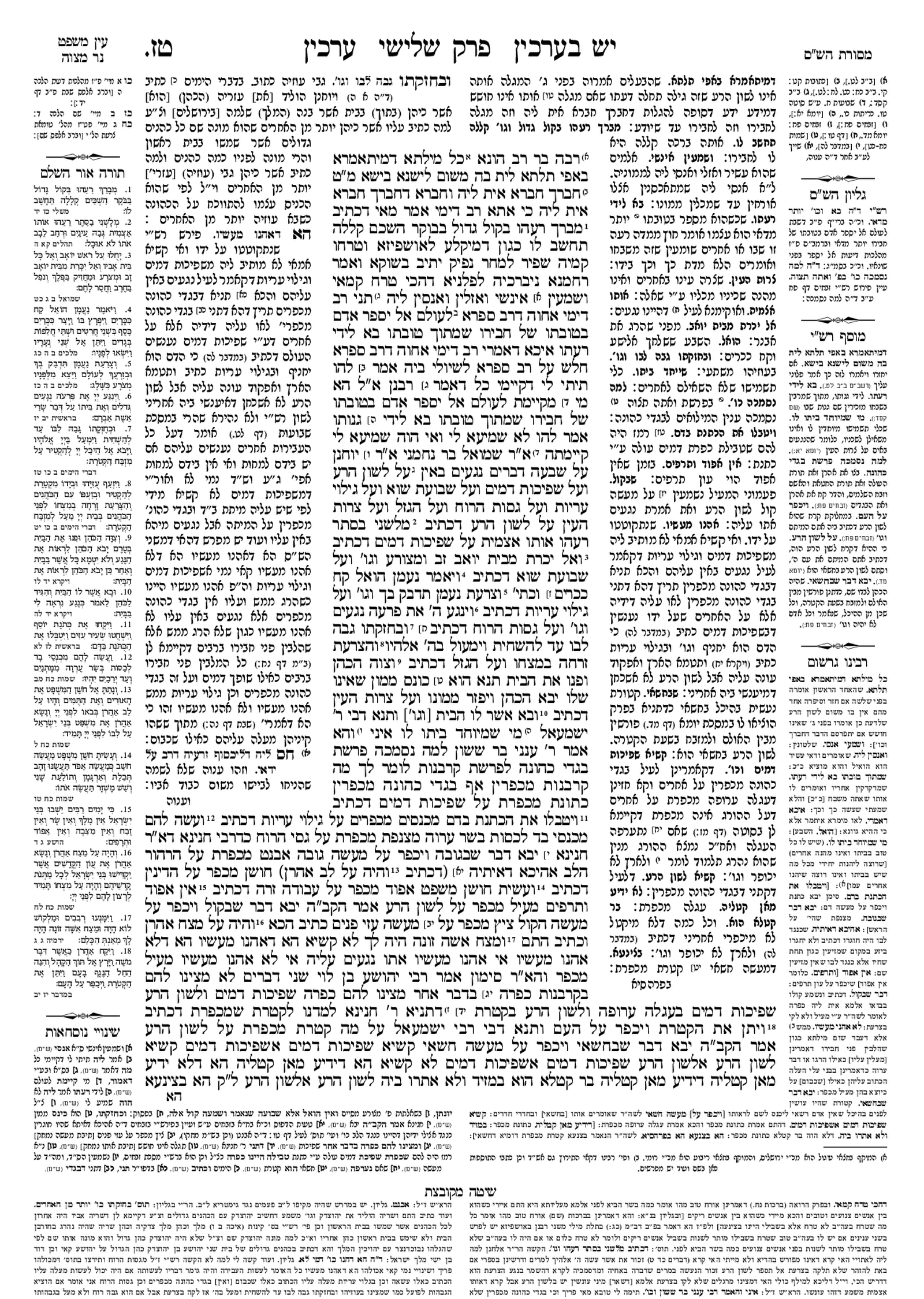 Preview of עמוד א · Amud Aleph