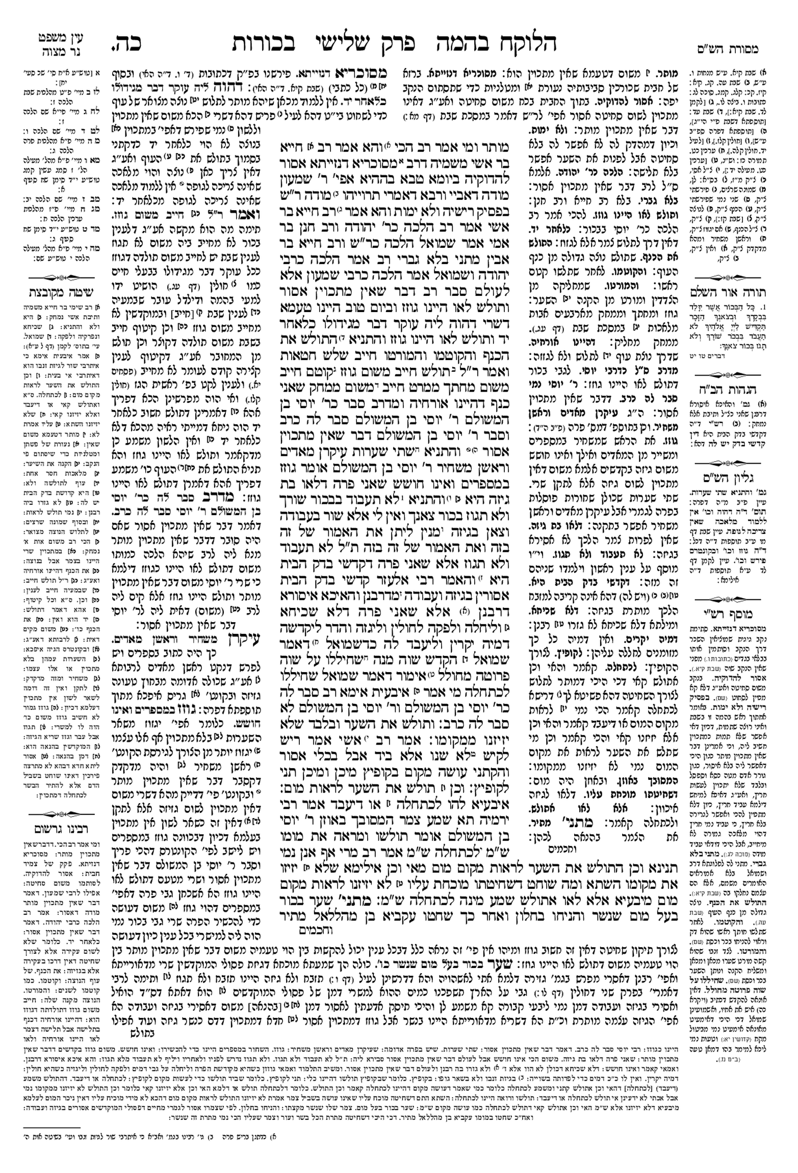 Preview of עמוד א · Amud Aleph