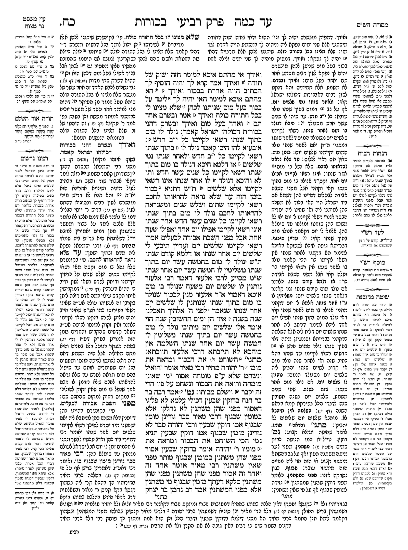 Preview of עמוד א · Amud Aleph