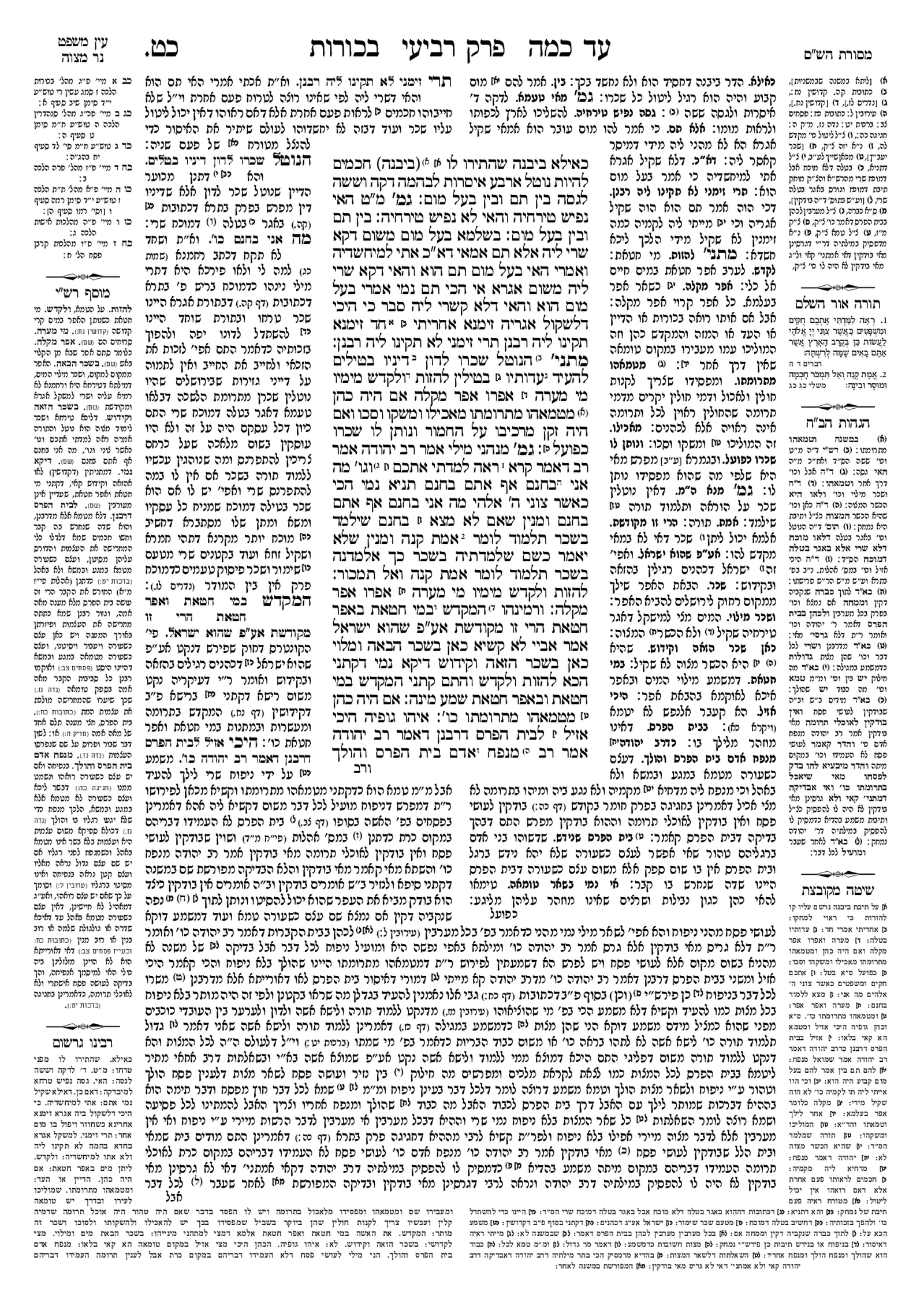 Preview of עמוד א · Amud Aleph