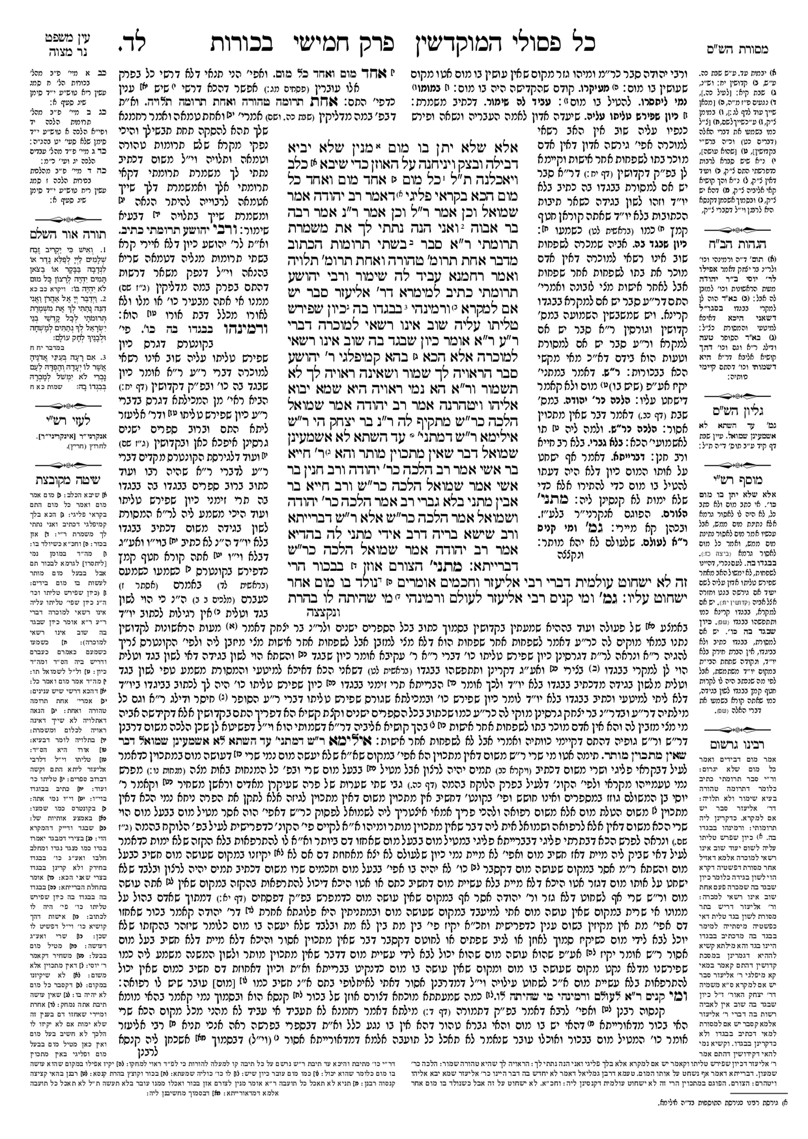 Preview of עמוד א · Amud Aleph