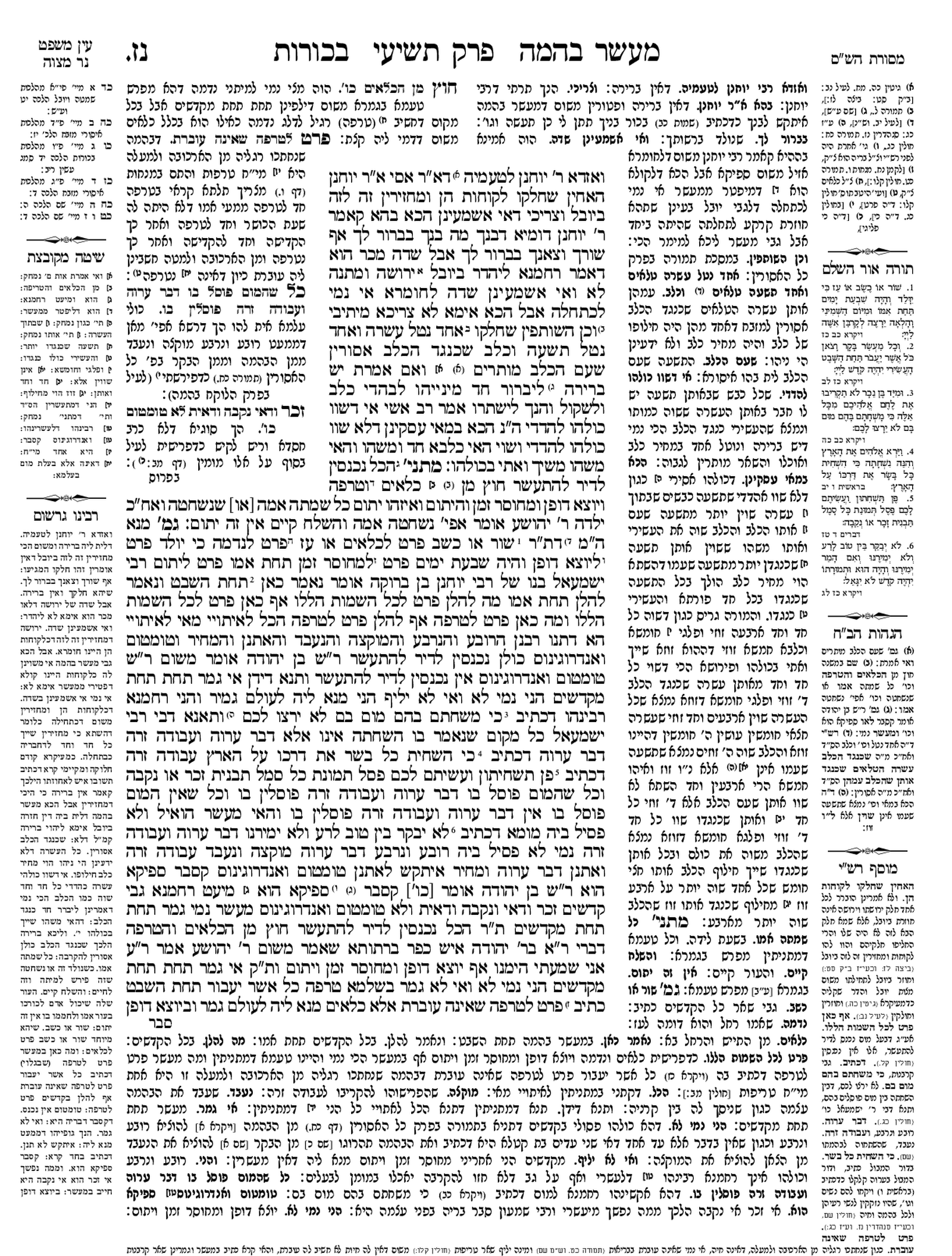 Preview of עמוד א · Amud Aleph
