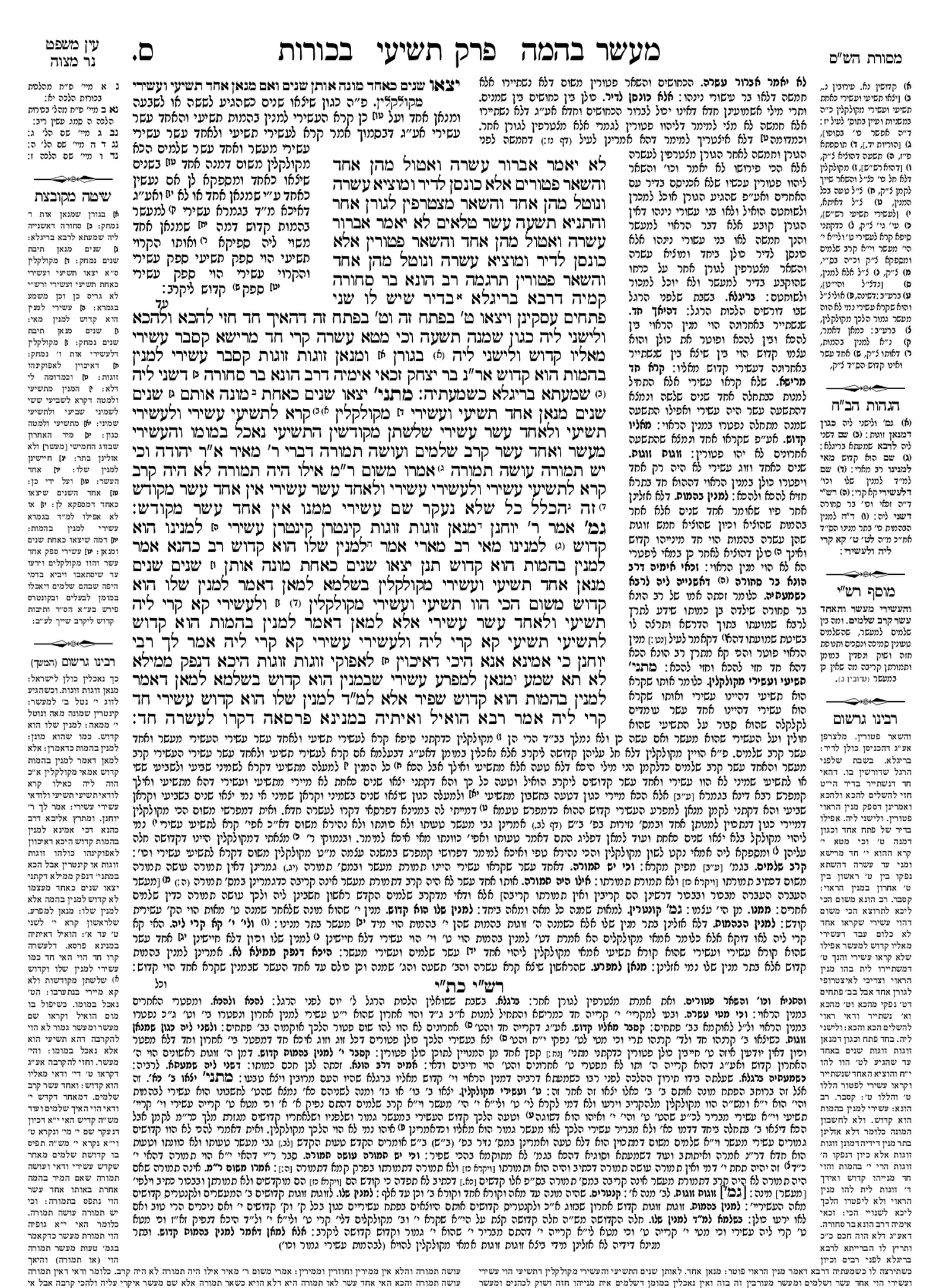 Preview of עמוד א · Amud Aleph