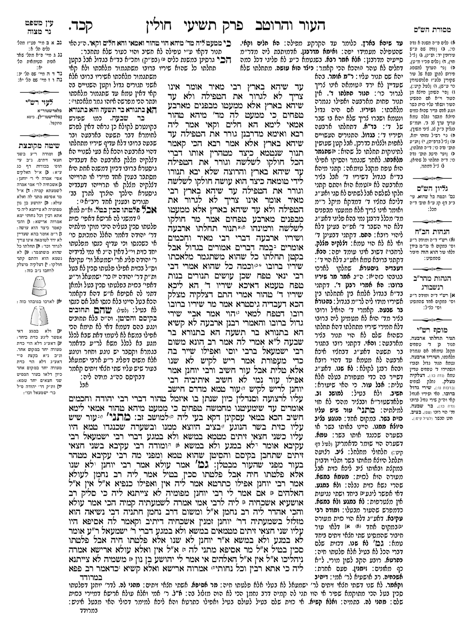 Preview of עמוד א · Amud Aleph